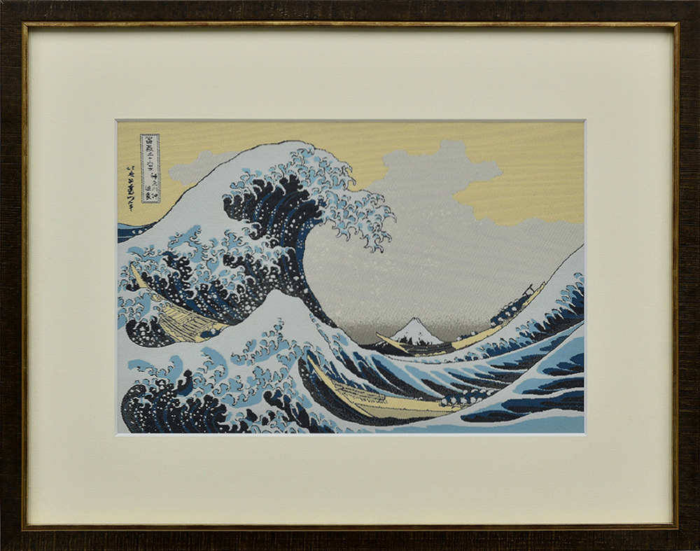 Katsushika Hokusai, Under the Wave off Kanagawa (Kanagawa oki nami ura),  also known as The Great Wave, from the series Thirty-six Views of Mount  Fuji (Fugaku sanjūrokkei), Japan